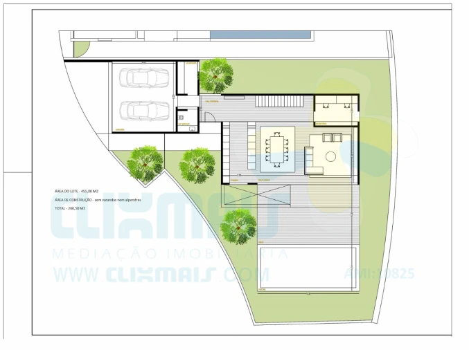 Moradia T4 para Venda em Gualtar Planta 1