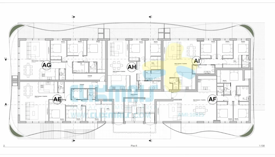 Apartamento T4 para Venda em Nogueira, Fraião e Lamaçães Planta 3