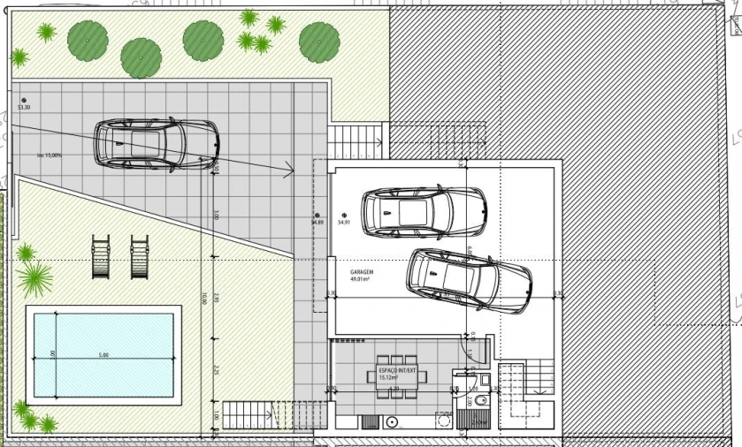 Moradia T3 para Venda em Corroios Planta 3