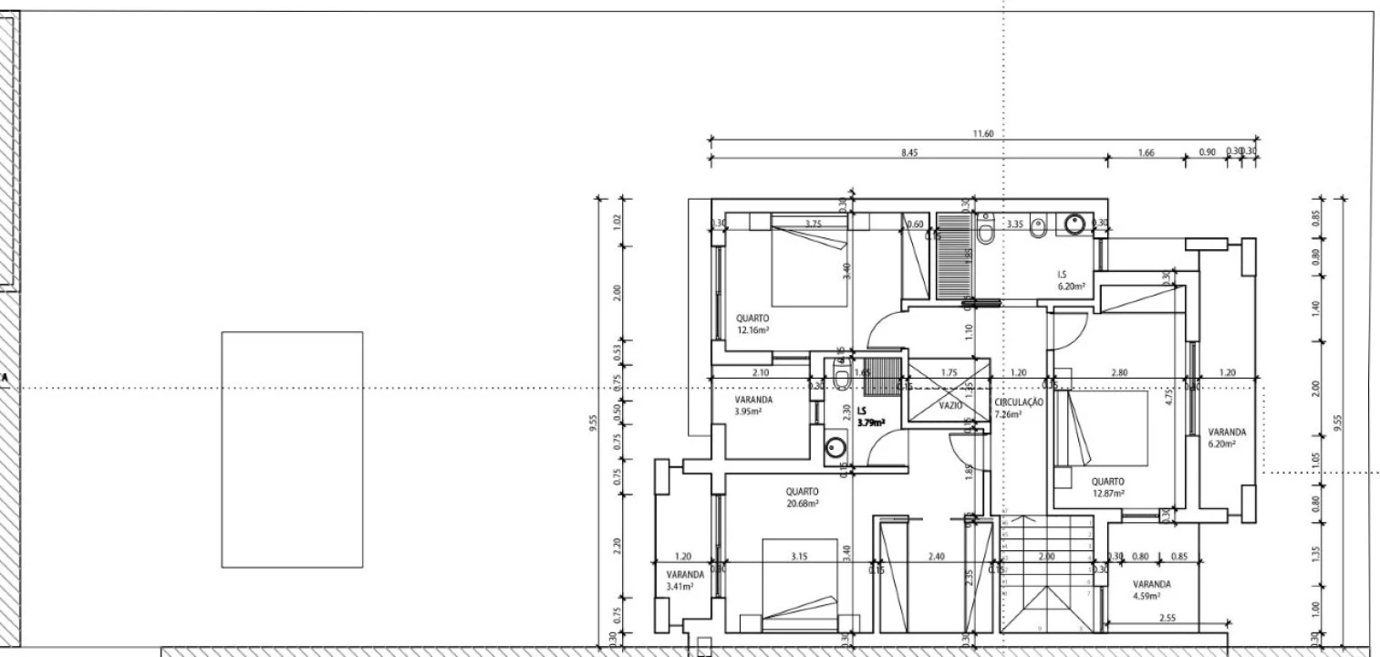 Moradia T3 para Venda em Corroios Planta 5