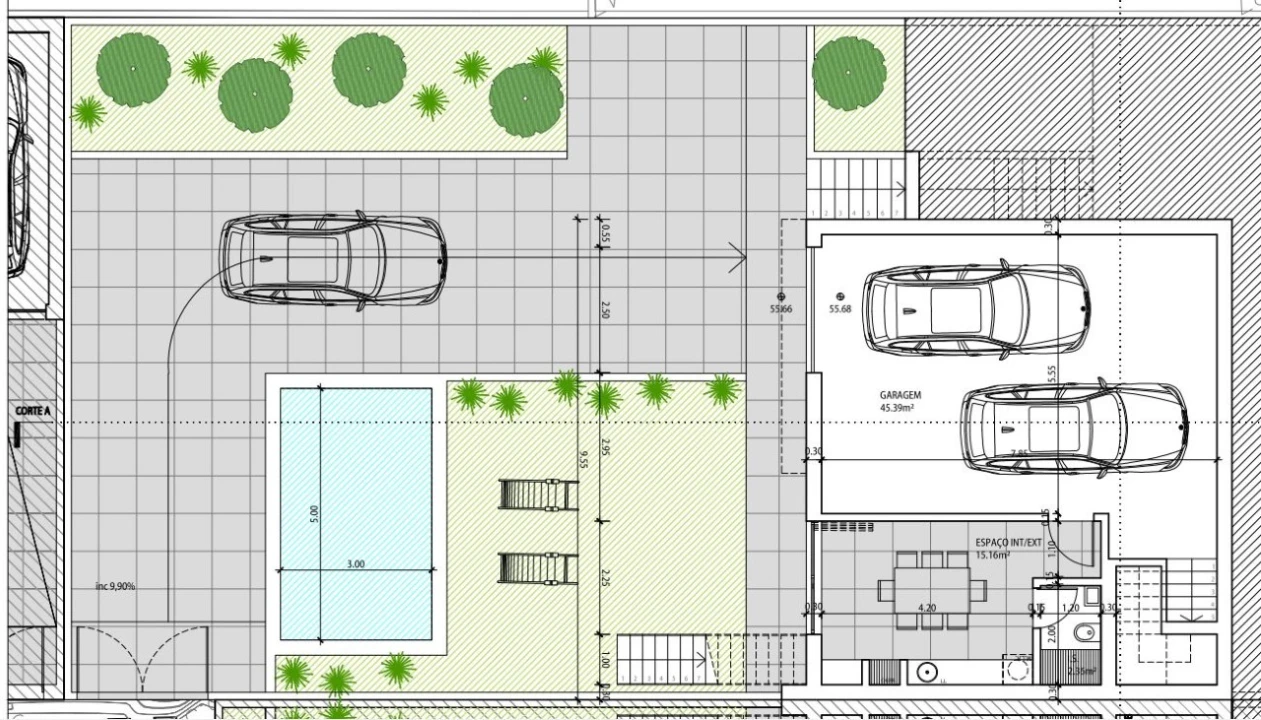Moradia T3 para Venda em Corroios Planta 3