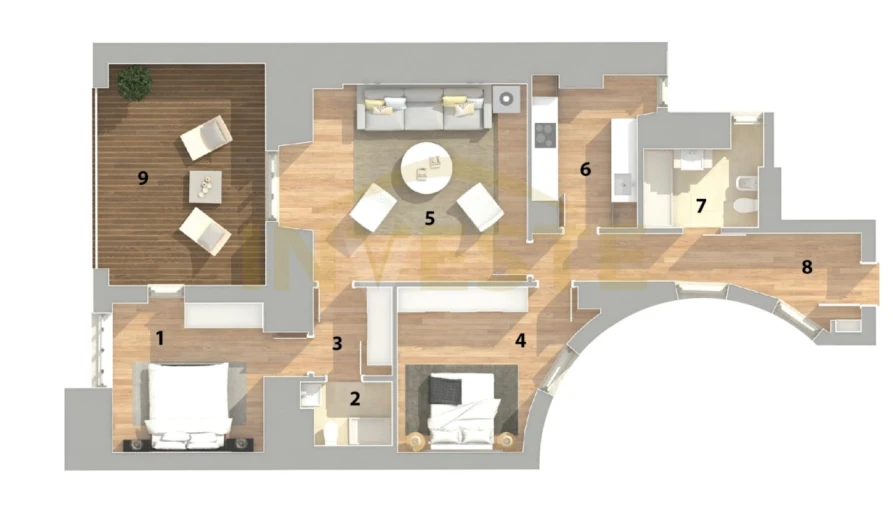 Apartamento T2 para Venda em Santo António Foto 25