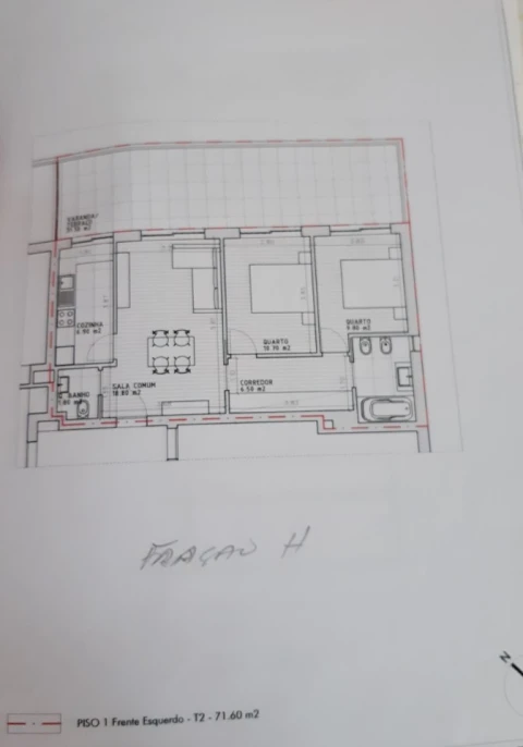 Apartamento T2 para Venda em Mafamude e Vilar do Paraíso