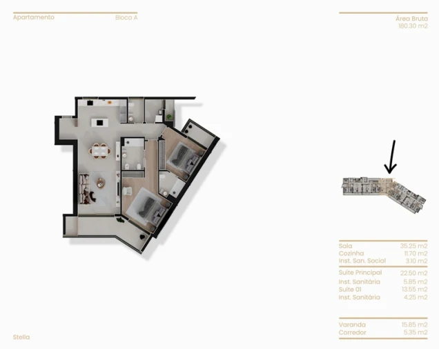 Apartamento T2 para Venda em Calheta Foto 16