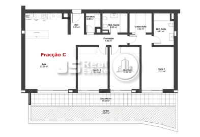 Apartamento T3 para Venda em Estreito de Camara de Lobos