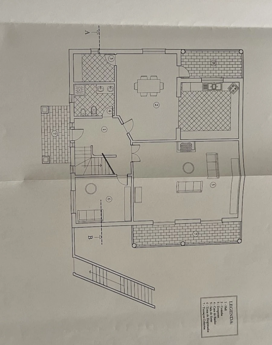 Moradia T3 para Venda em Lagos (São Sebastião e Santa Maria) Planta 1