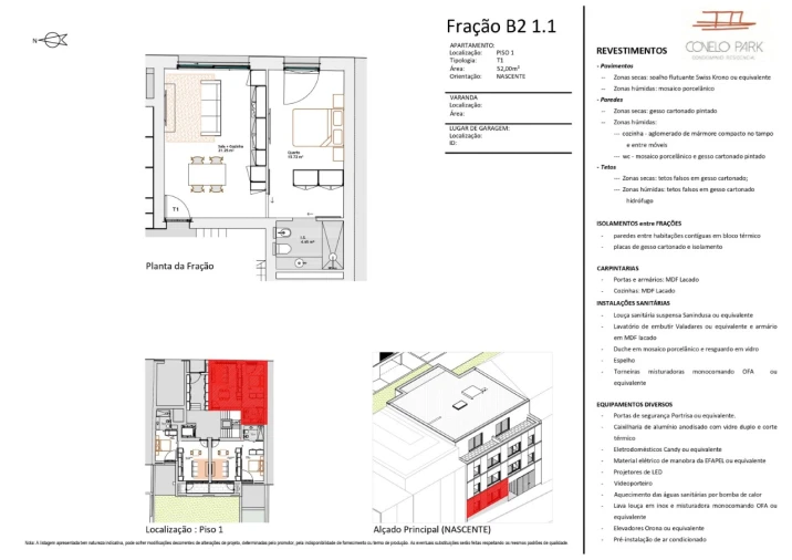 Apartamento T1 para Venda em Paranhos Foto 19