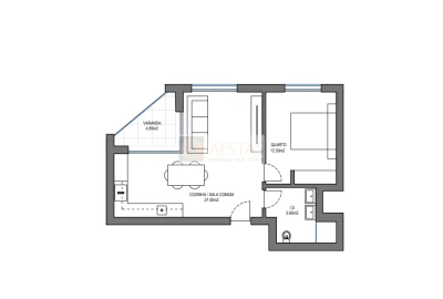 Apartamento T1 para Venda em Alvor