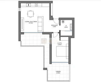 Apartamento T1 para Venda em Alvor