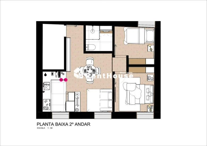 Apartamento T2 para Venda em Alhadas Foto 7