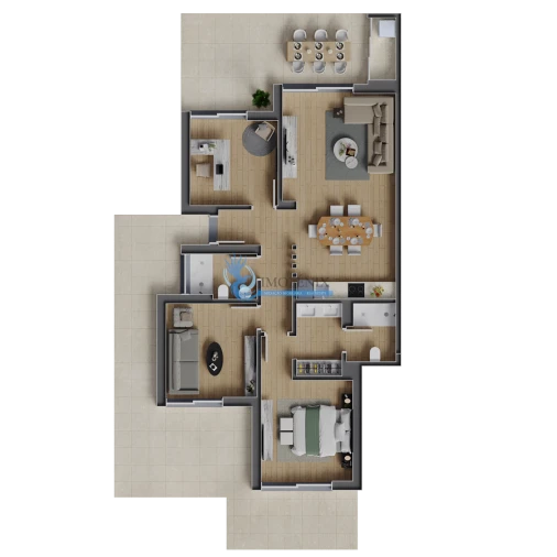 Apartamento T3 para Venda em Estômbar e Parchal Foto 24
