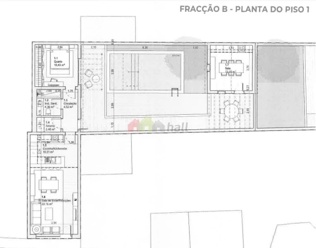 Moradia T2 para Venda em São Miguel de Machede Foto 8