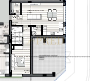 Apartamento T1 para Venda em Matosinhos e Leça da Palmeira