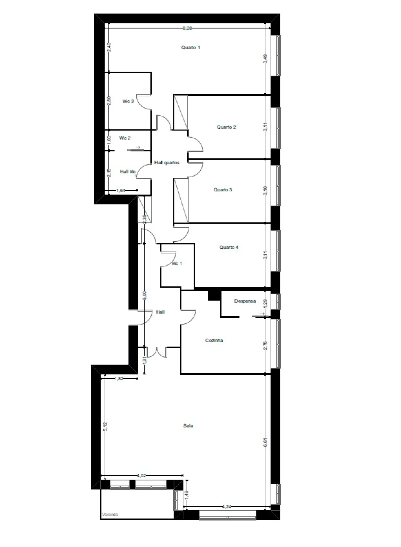 Apartamento T4 para Venda em Matosinhos e Leça da Palmeira Foto 36