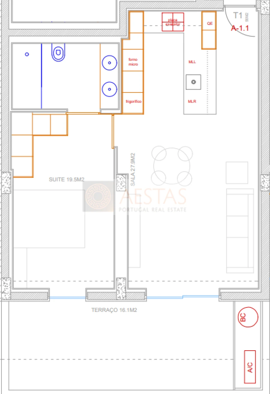Apartamento T1 para Venda em Costa Foto 16