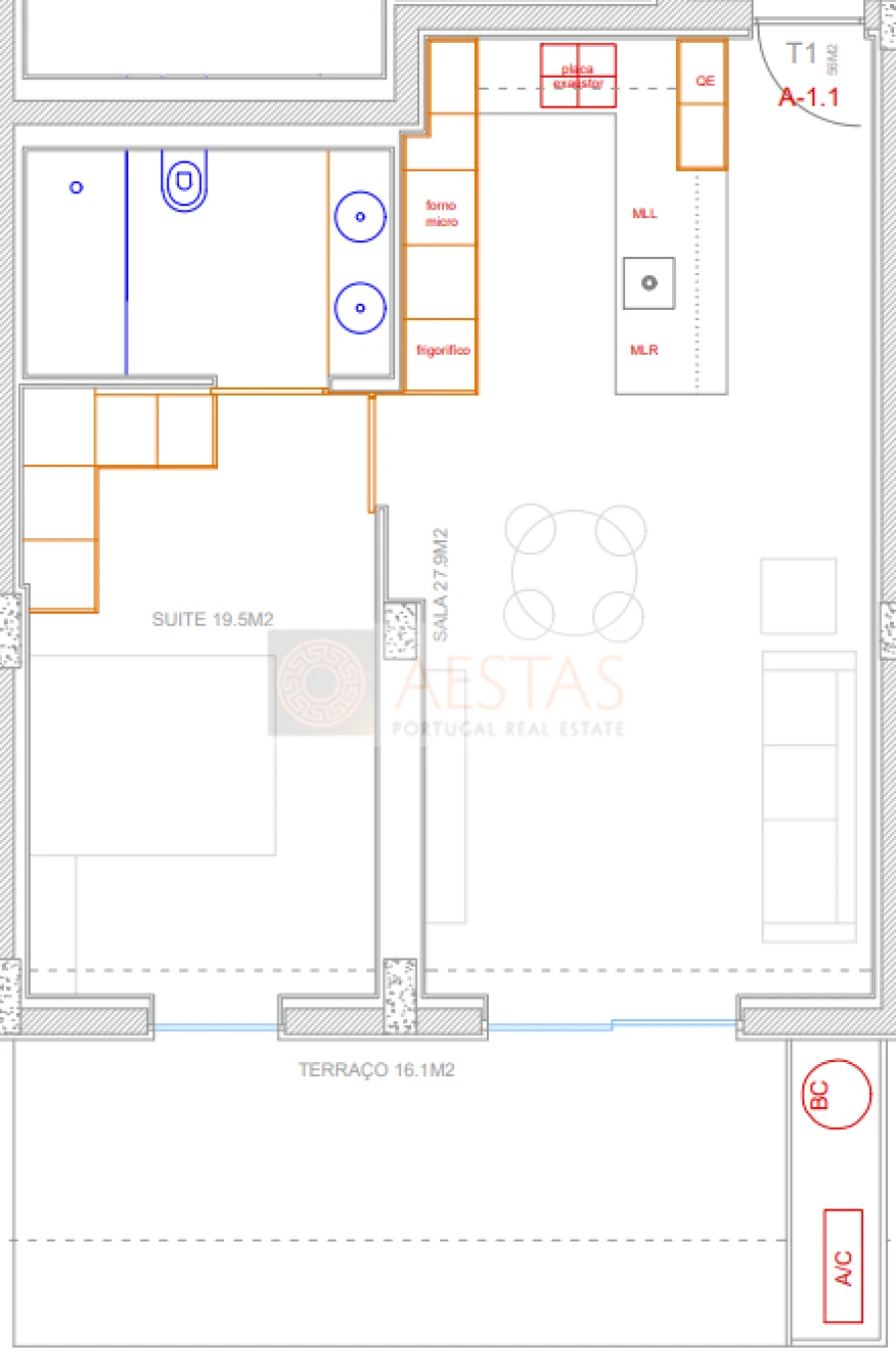 Apartamento T1 para Venda em Costa Foto 16