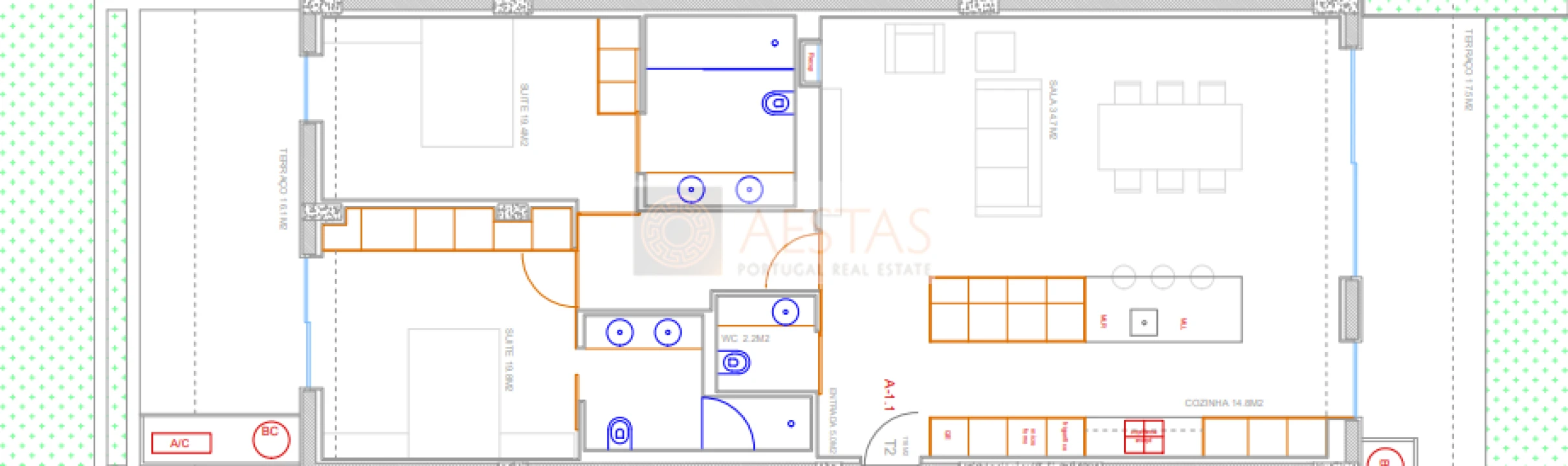 Apartamento T2 para Venda em Costa Foto 16