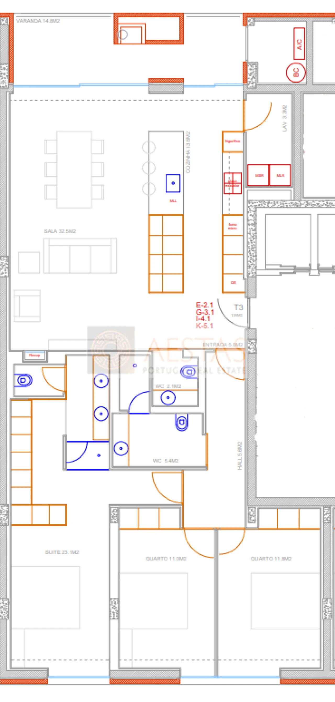 Apartamento T3 para Venda em Costa Foto 16