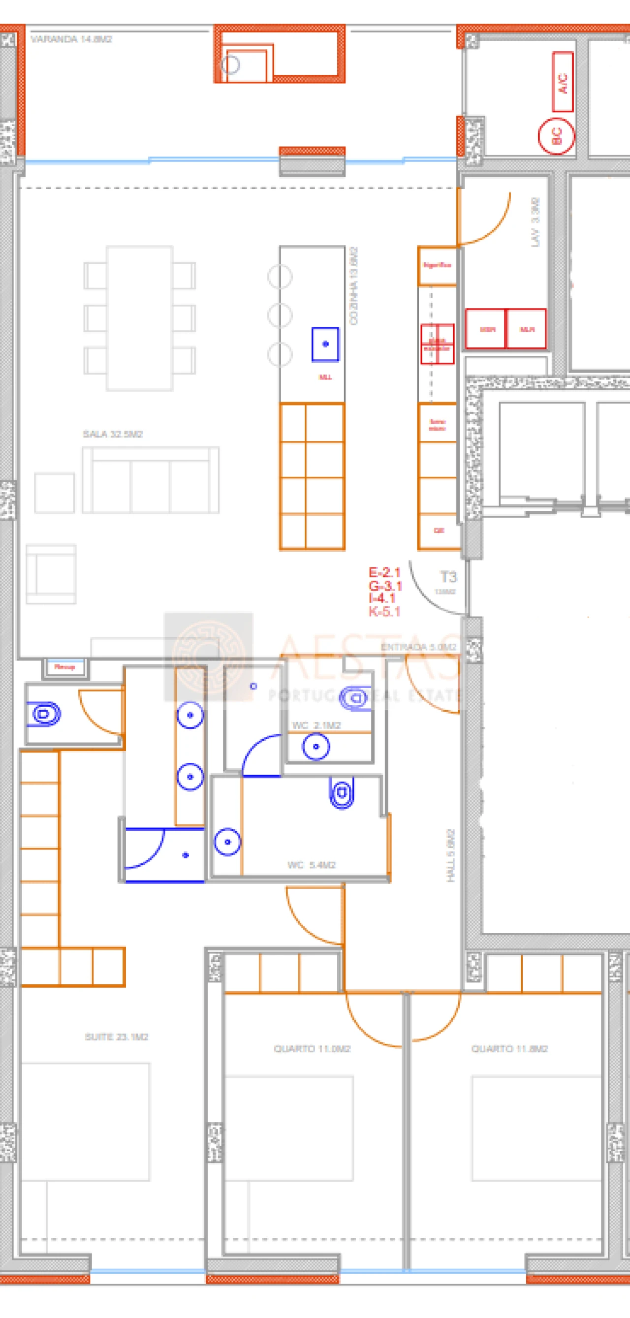 Apartamento T3 para Venda em Costa Foto 16