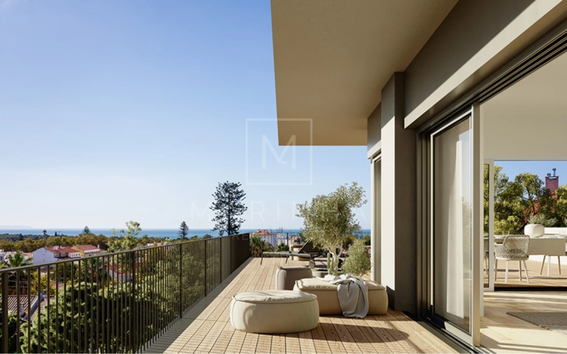 Apartamento T2 para Venda em Carcavelos e Parede Foto 3