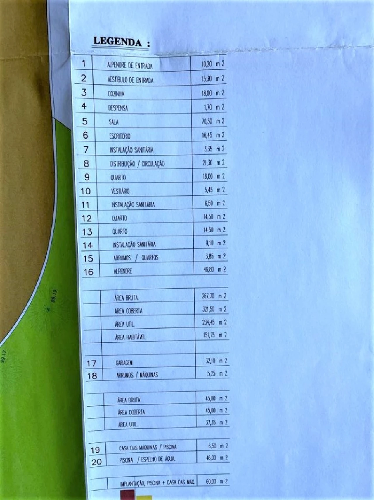 Quinta T4 para Venda em Santo Estêvão Planta 2