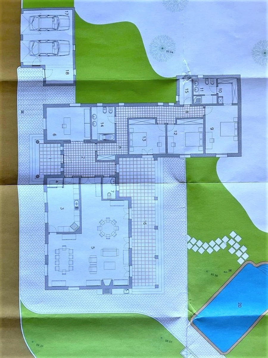 Quinta T4 para Venda em Santo Estêvão Planta 1