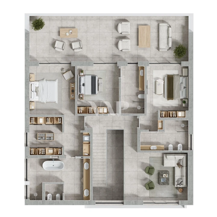 Moradia T4 para Venda em Quarteira Planta 2