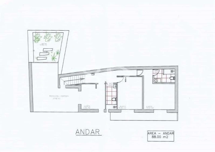 Moradia T3 para Venda em Vila Verde da Raia Foto 26