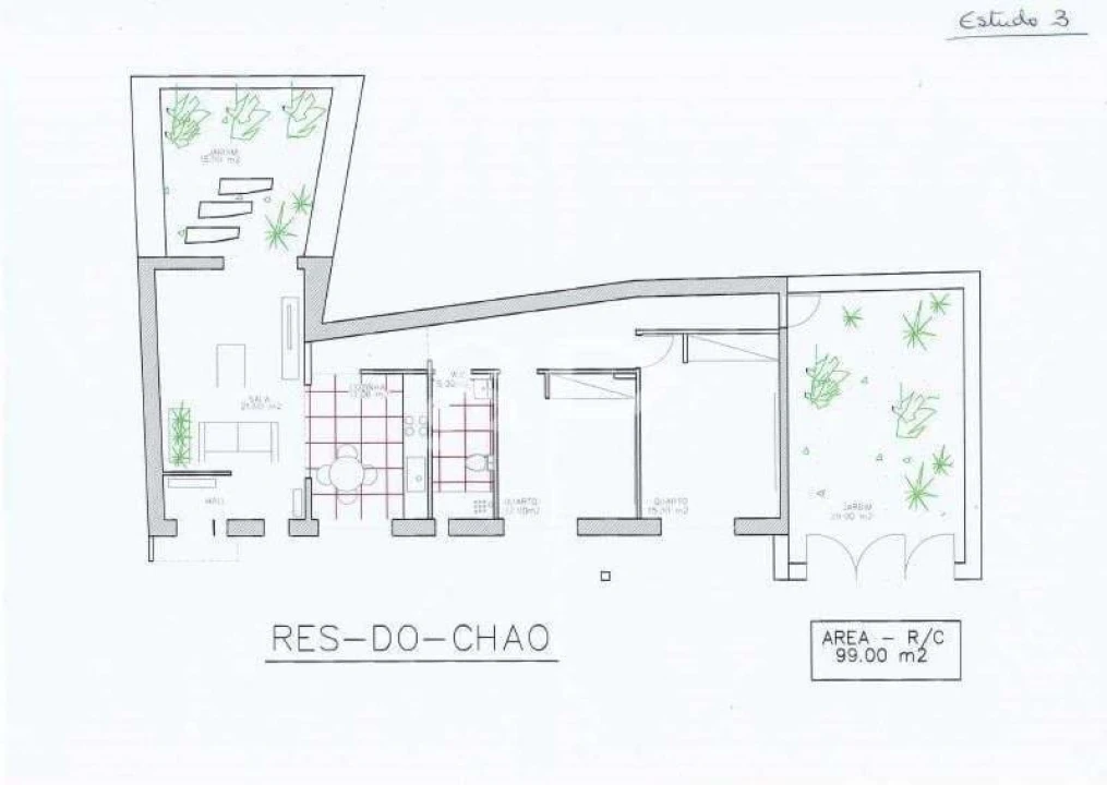 Moradia T3 para Venda em Vila Verde da Raia Foto 28