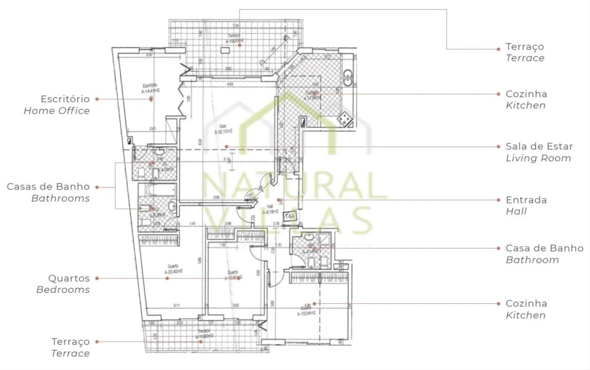 Apartamento T4 para Venda em Quelfes Foto 11