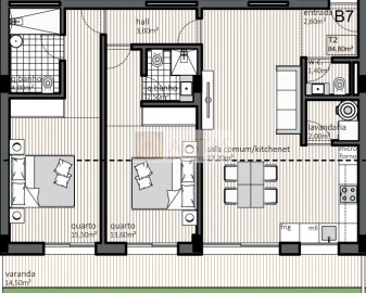 Apartamento T2 para Venda em Matosinhos e Leça da Palmeira