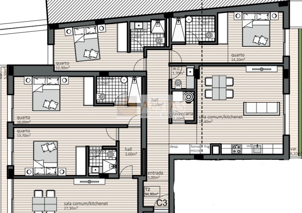 Apartamento T2 para Venda em Matosinhos e Leça da Palmeira Foto 11