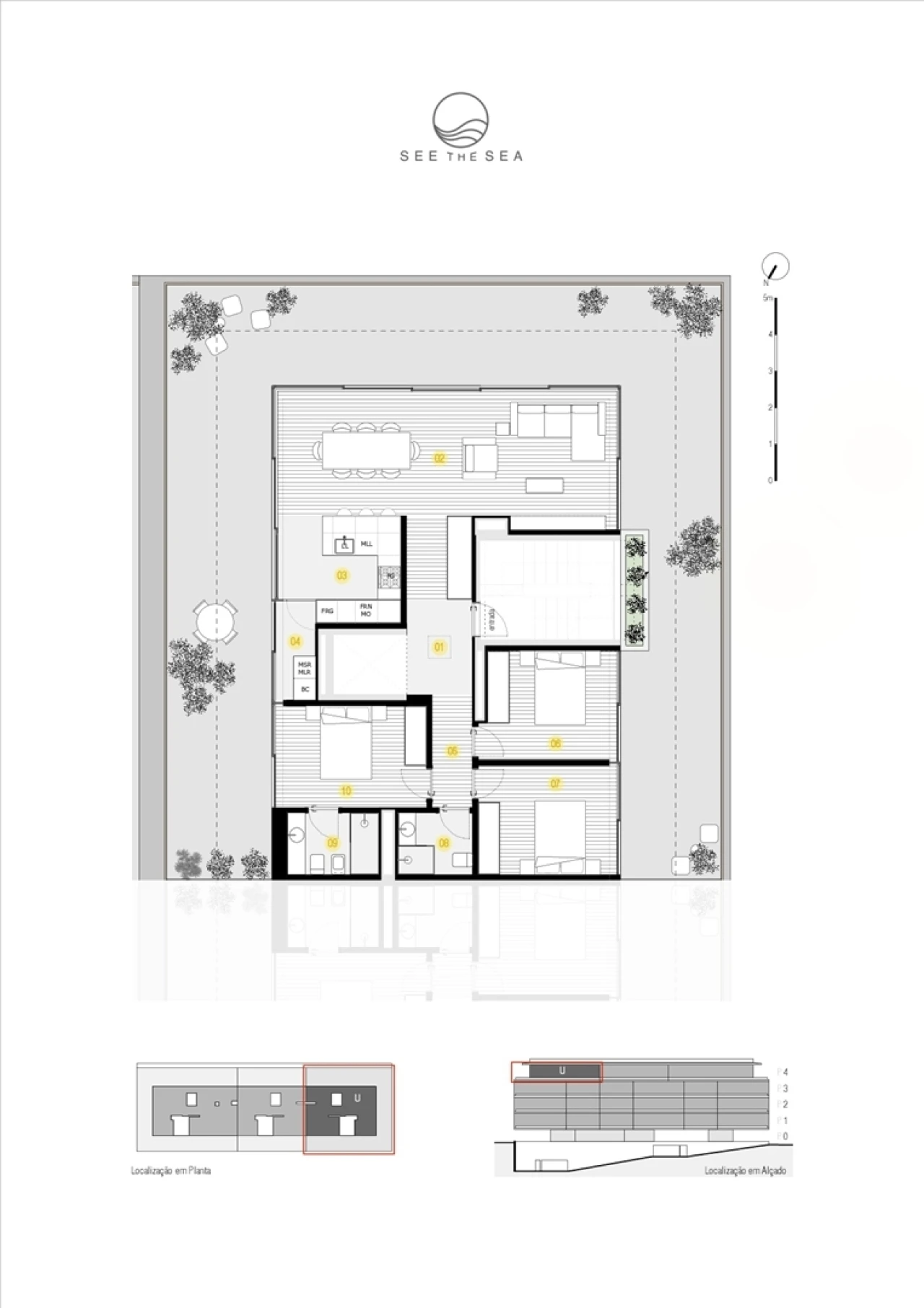 Apartamento T3 para Venda em Canidelo Planta 2