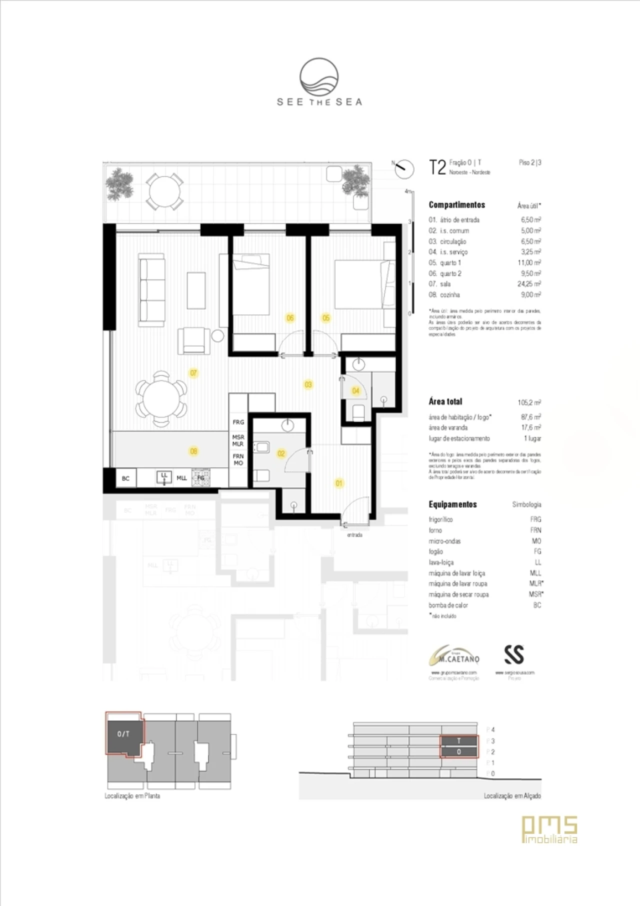 Apartamento T2 para Venda em Canidelo Foto 10