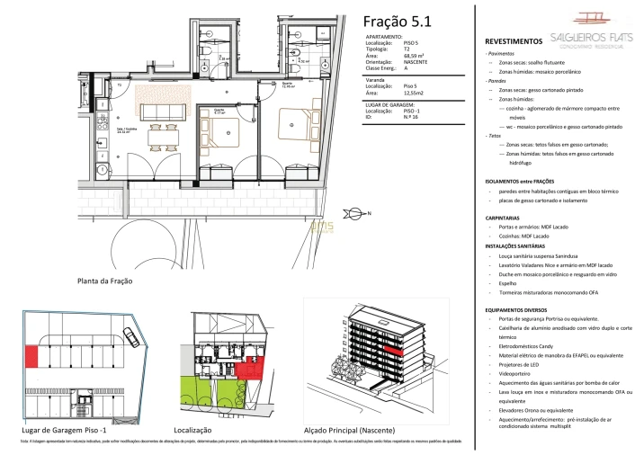 Apartamento T2 para Venda em Paranhos Foto 14