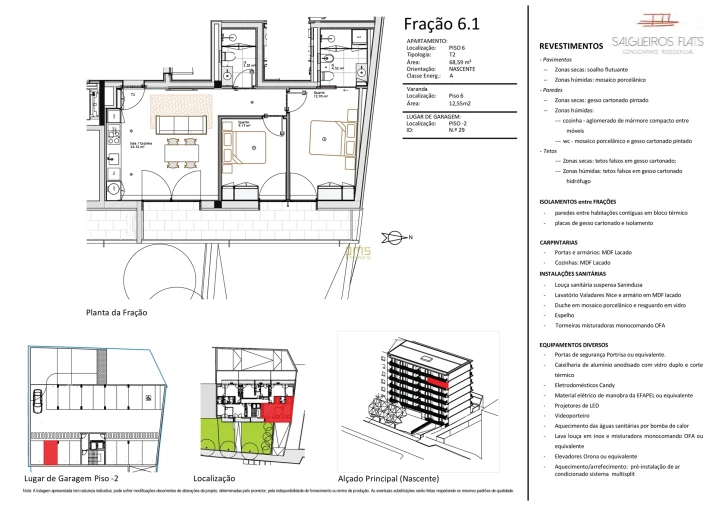 Apartamento T2 para Venda em Paranhos Foto 9