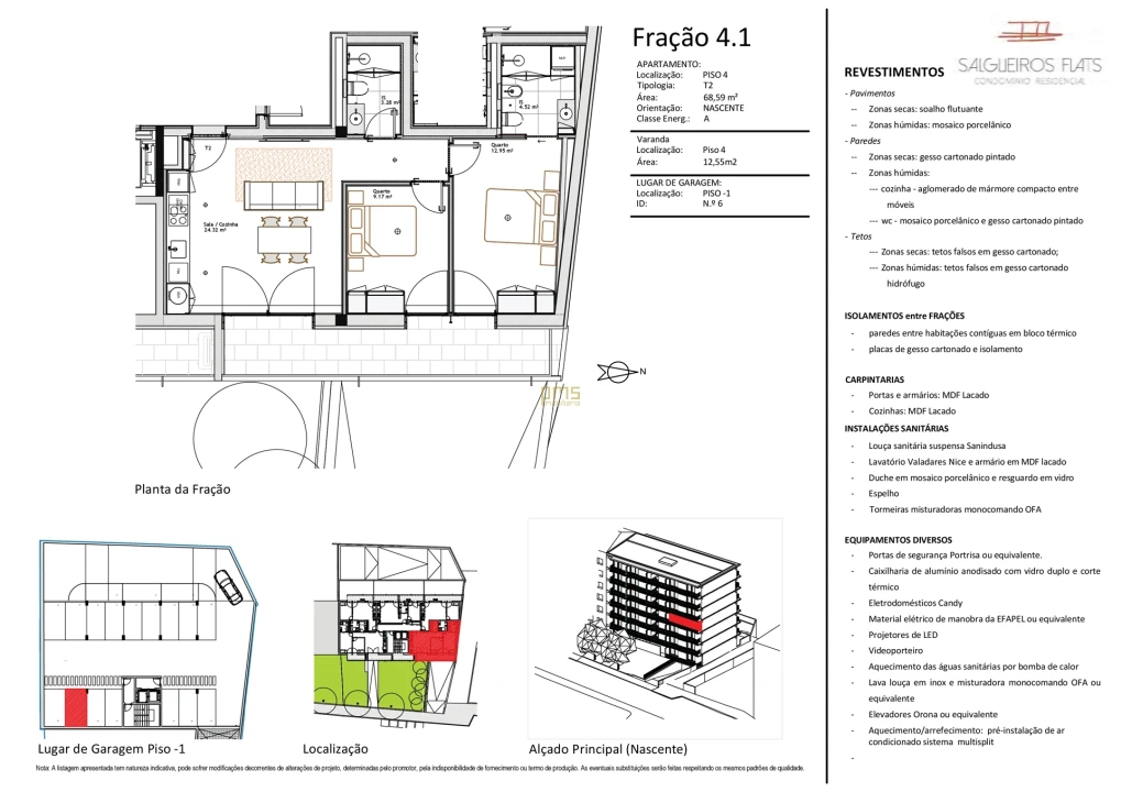 Apartamento T2 para Venda em Paranhos Foto 13