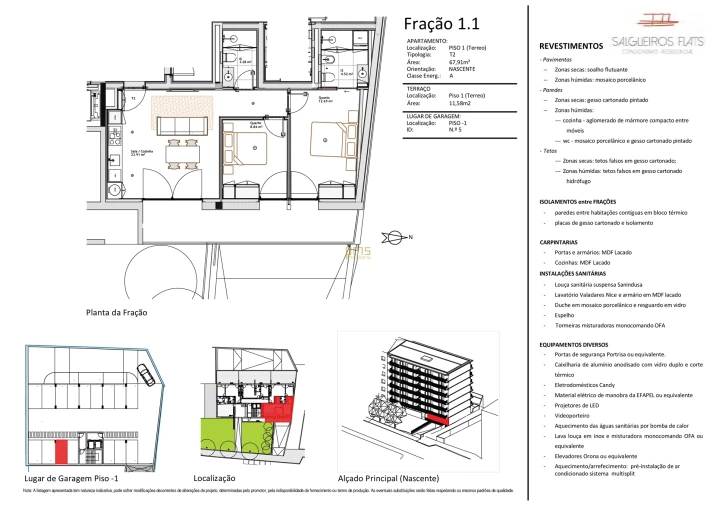Apartamento T2 para Venda em Paranhos Foto 10
