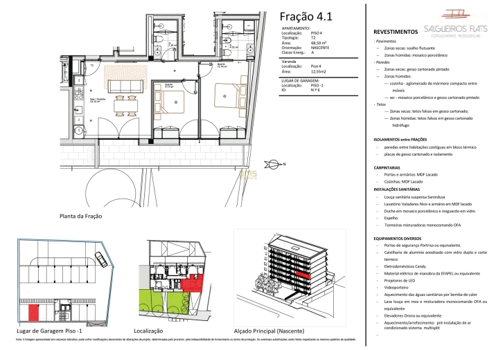Apartamento T2 para Venda em Paranhos Foto 13