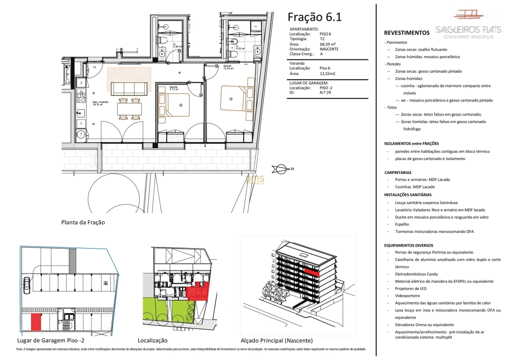 Apartamento T2 para Venda em Paranhos Foto 9