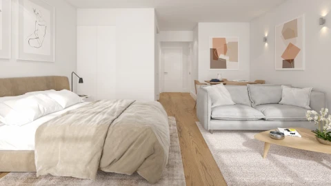 Apartamento T1 para Venda em Santa Marinha e São Pedro da Afurada