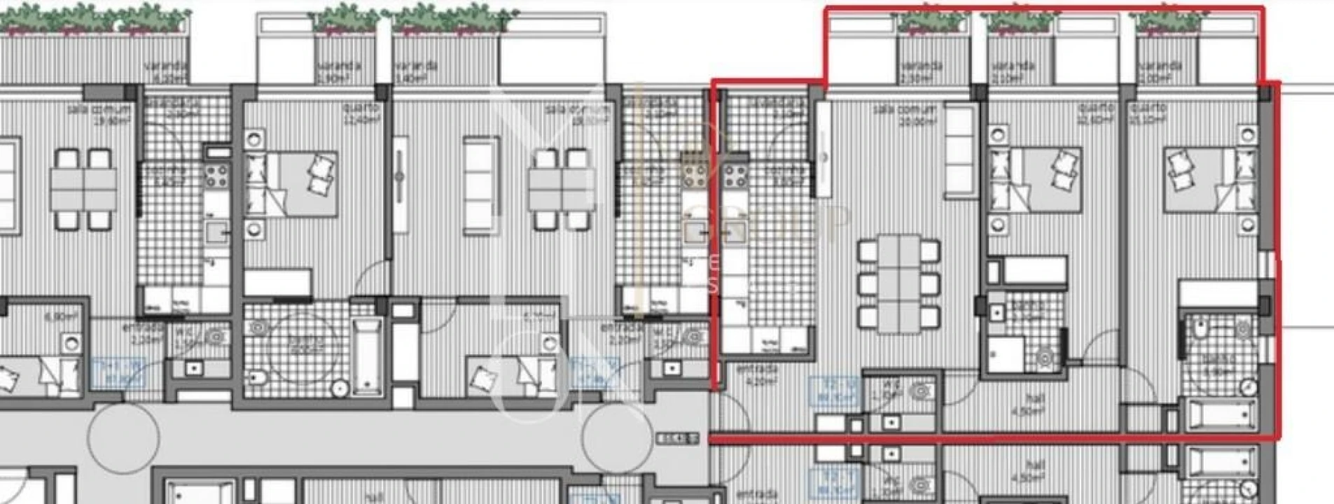 Apartamento T2 para Venda em Custóias, Leça do Balio e Guifões Foto 12