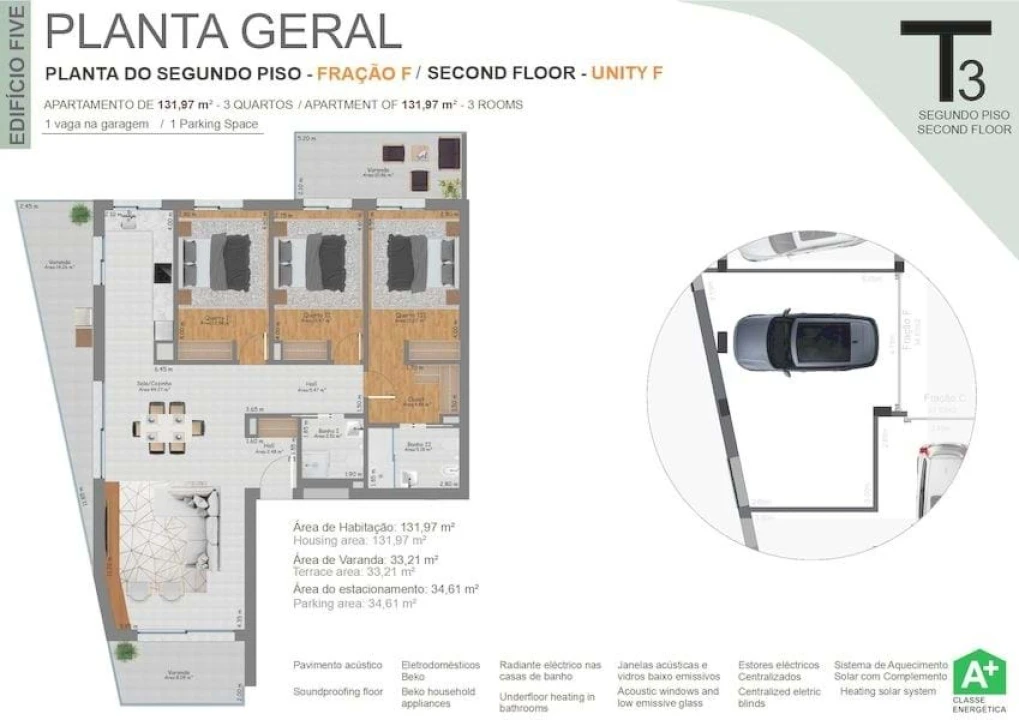 Apartamento T3 para Venda em Tavira (Santa Maria e Santiago) Foto 3