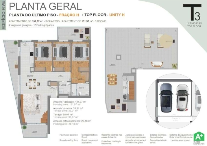 Apartamento T3 para Venda em Tavira (Santa Maria e Santiago) Foto 3