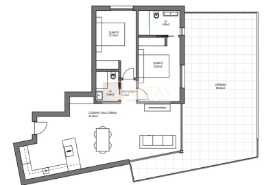 Apartamento T2 para Venda em Alvor