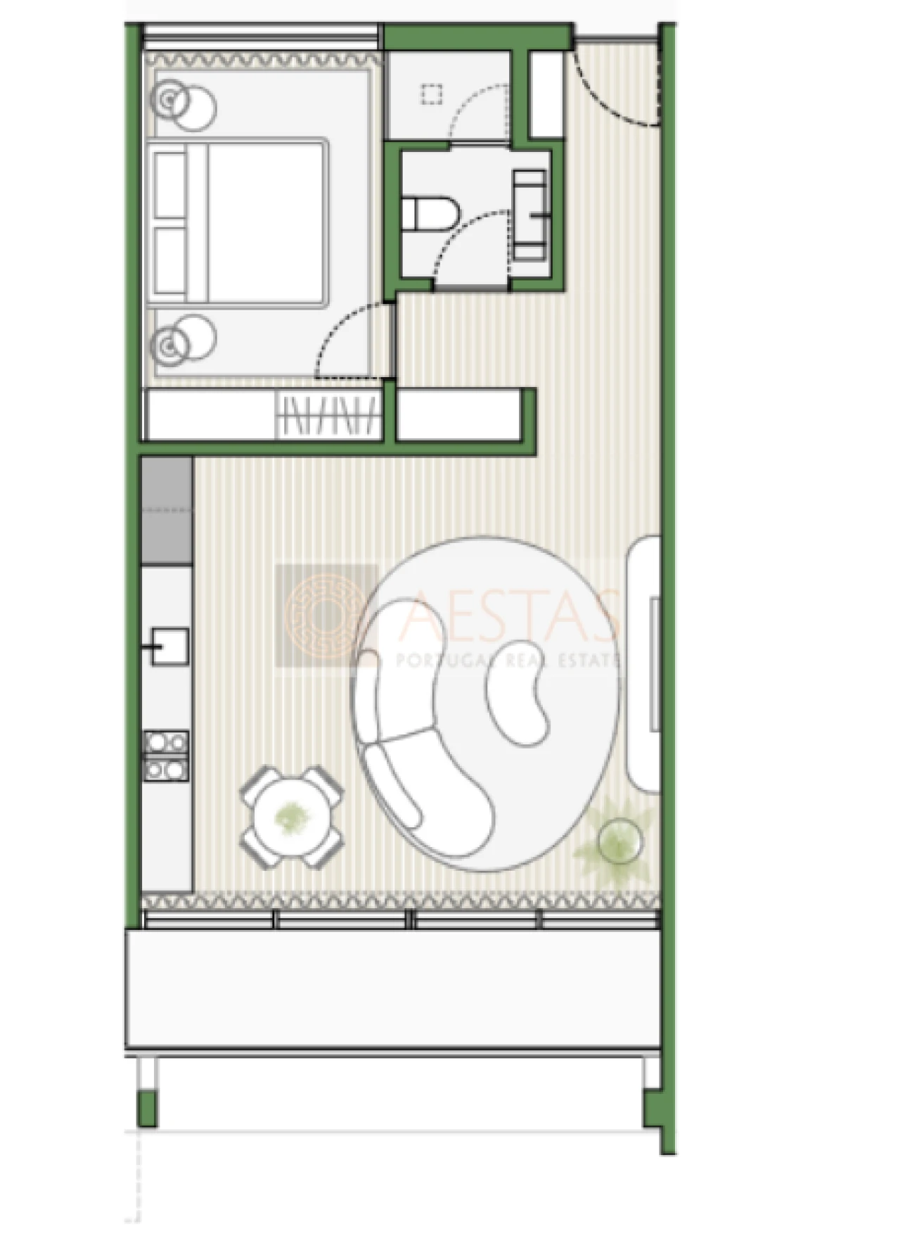 Apartamento T1 para Venda em Porches Foto 17
