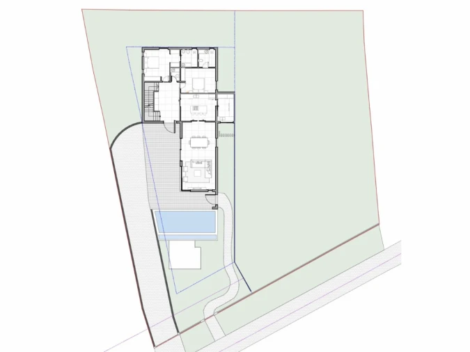 Moradia T4 para Venda em Santa Barbara de Nexe Planta 1