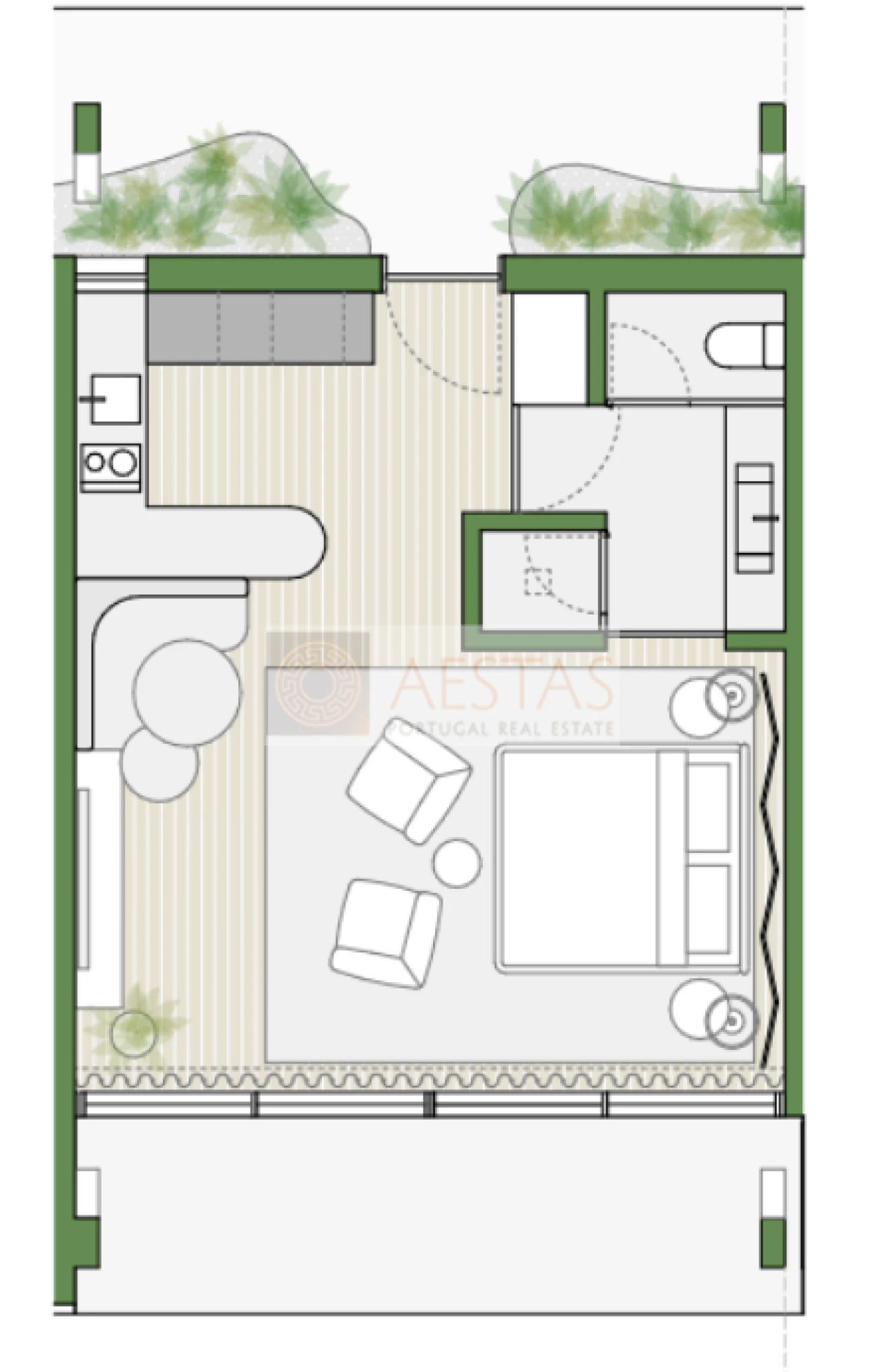 Apartamento para Venda em Porches Foto 17