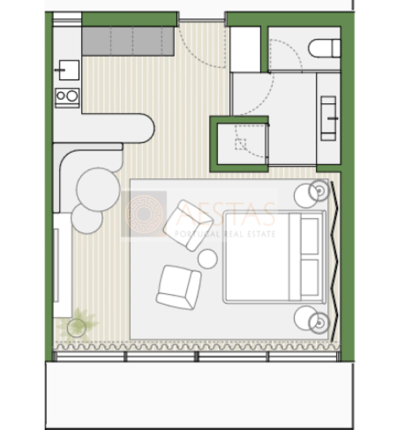 Apartamento para Venda em Porches Foto 17