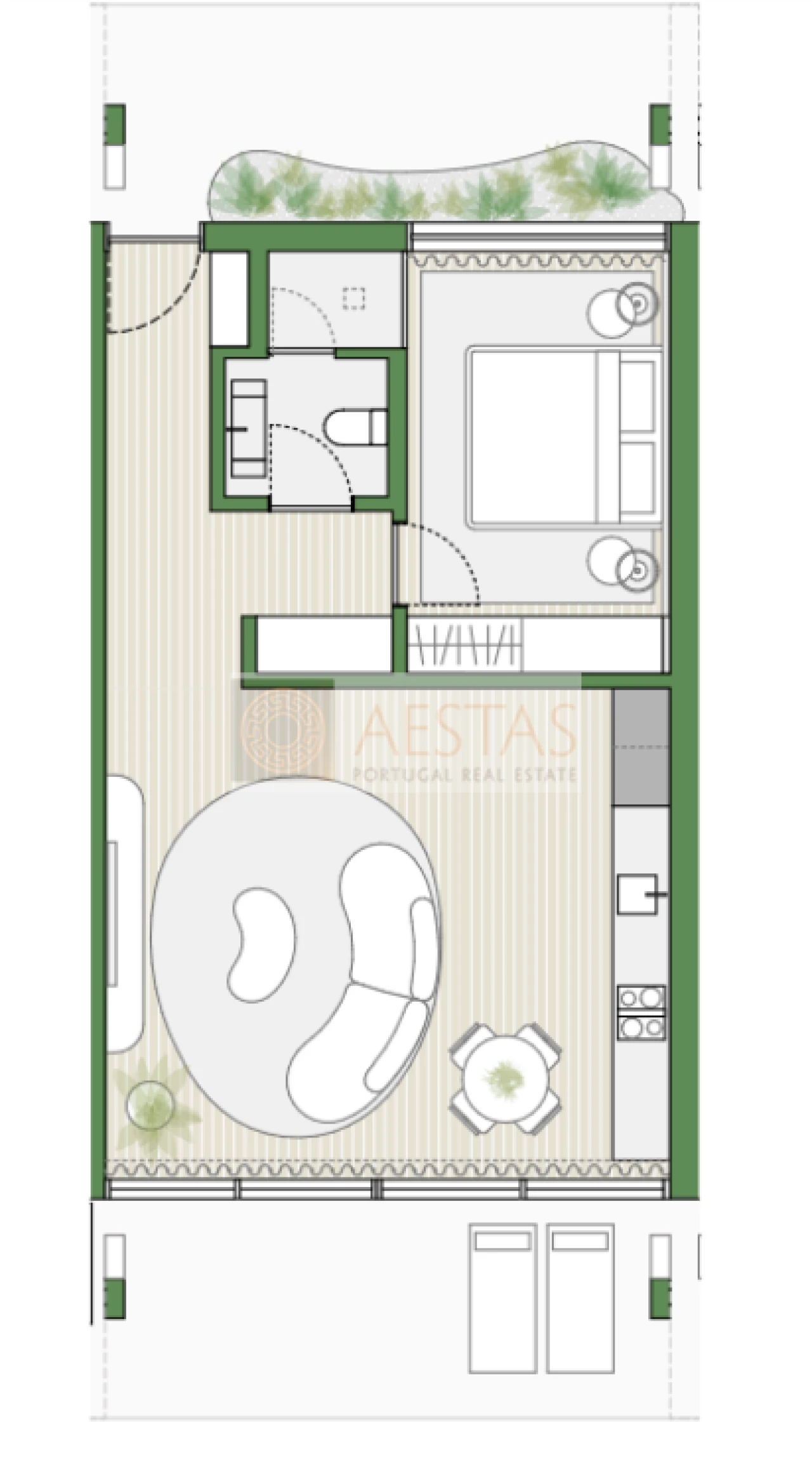 Apartamento T1 para Venda em Porches Foto 16